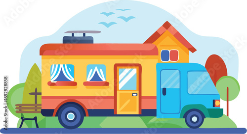 whimsical-vector-illustration-of-a-tiny-house-on-w.eps
