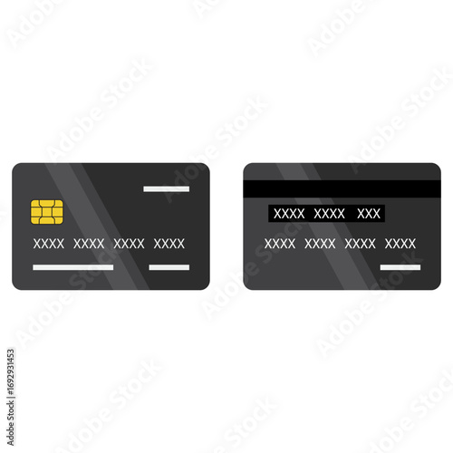 Credit Card Front and Back