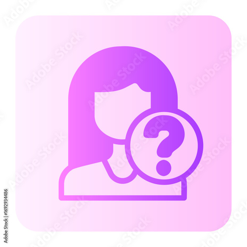 suspect gradient icon
