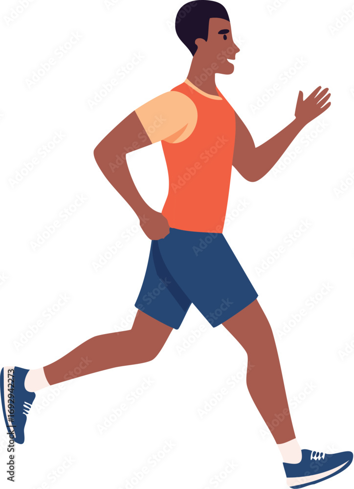 Fototapeta premium sport, fitness, player, athlete, boy, soccer, people, football, person, woman, exercise, training, run, running, men, active, one, health, activity, child, standing, gym, runner, exercising, sports