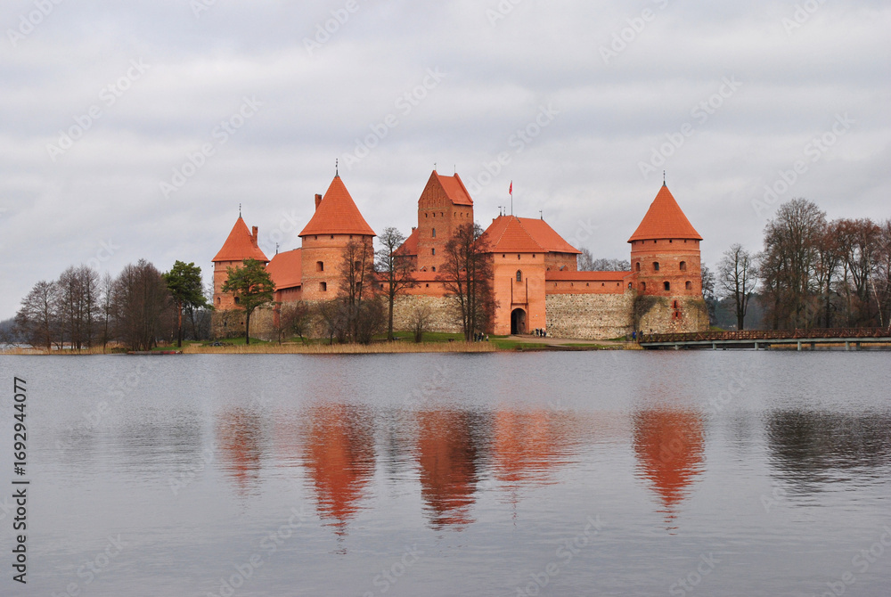 Fototapeta premium trakai castle lithuania