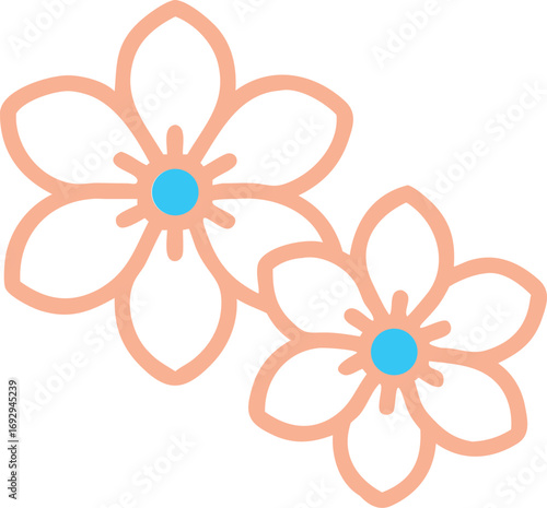 Japanese traditional style flower