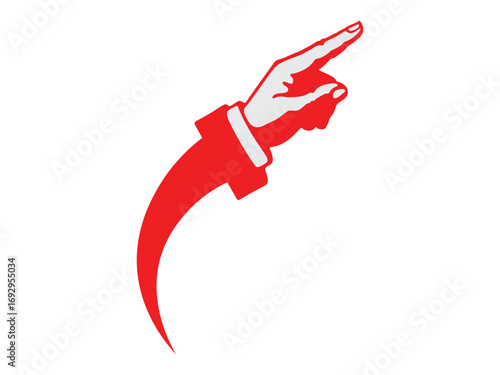 Curve arrows simple hand drawn art set flat style red green yellow blue transparent PNG