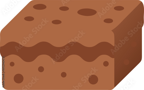 Editable vector icon, Cheesecake, Chocolate cake, Brownie, Doughnut, Éclair, Macaron, Croissant, Pie slice (apple, cherry), Custard tart, Pudding, Candy bar, Lollipop, Cotton candy, Desserts & Sweets,