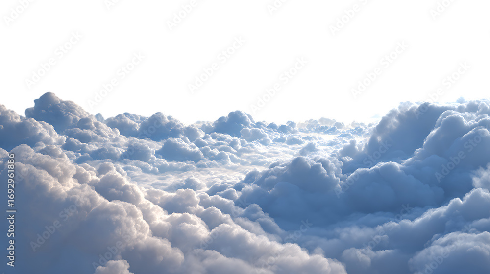 Fototapeta premium Clouds over the sky like heaven