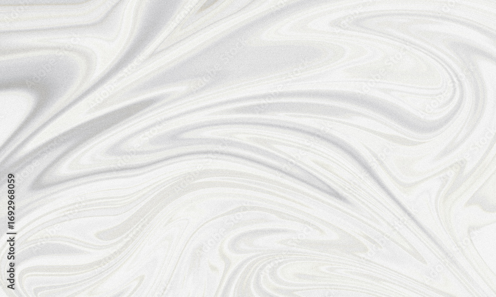Obraz premium White Gray Noise Texture – Abstract Fluid Marbled Background