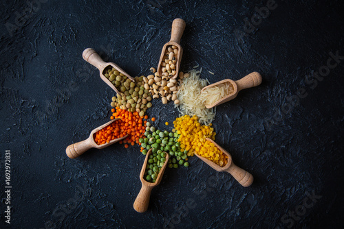 Legumes, a set consisting o...
