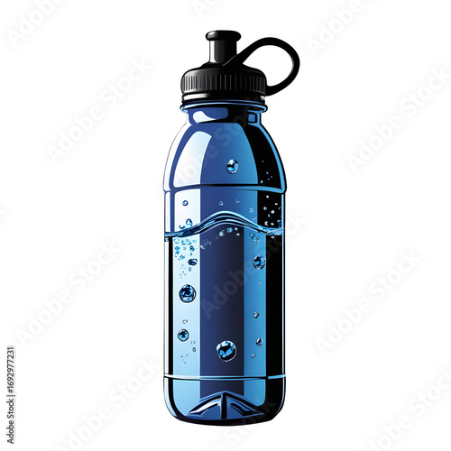 color water bottle  transparent background image png 