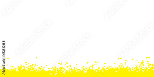 Stardust Glitter and Sparkling Flare, Golden Glow Light with Abstract Magical Effect. Abstract Golden doted glitter Turmeric mustard yellow grunge texture colored splash on a white background.