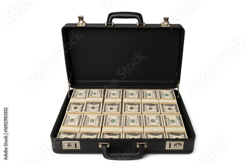 suitcase full of money