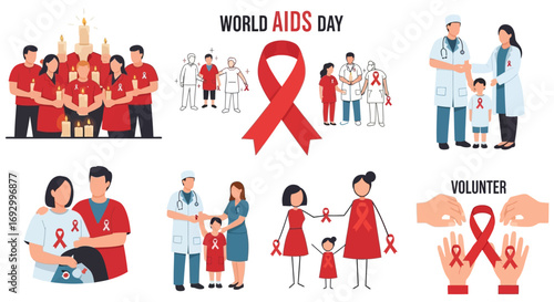 World AIDS Day Awareness and Support.