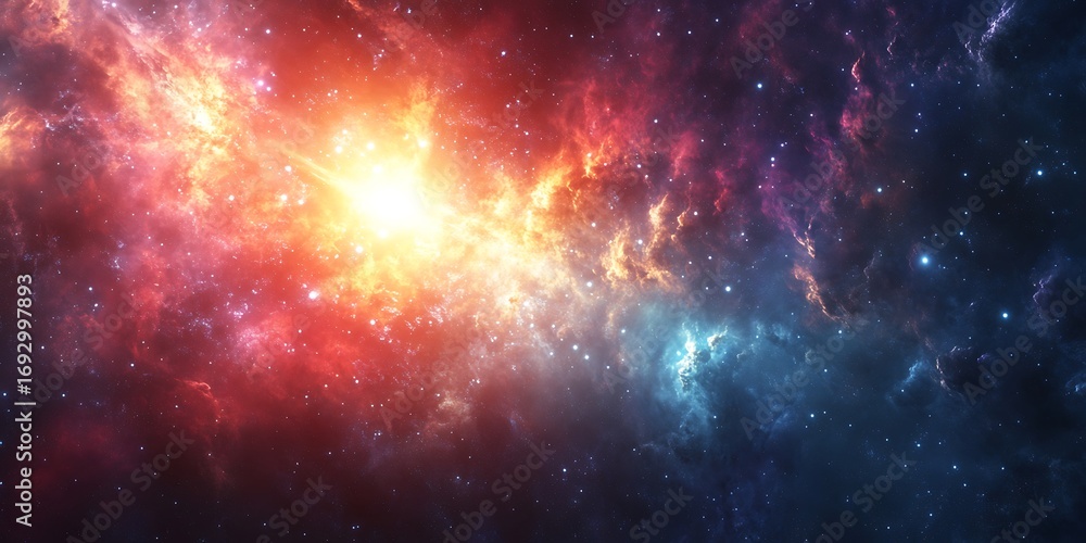 Naklejka premium A striking visual of Earth engulfed in flames, captured against a backdrop of a majestic sunrise, symbolizing destruction and rebirth in a celestial dance of light