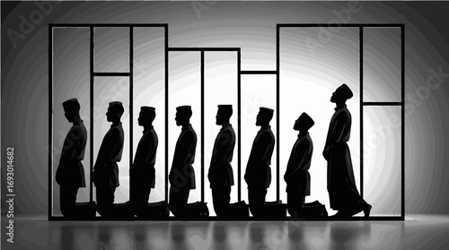 Black and White Vector Artwork