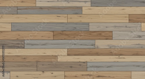 Wooden flooring pattern