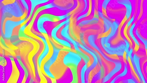 Abstract liquid transition with smooth gradient. Background footage