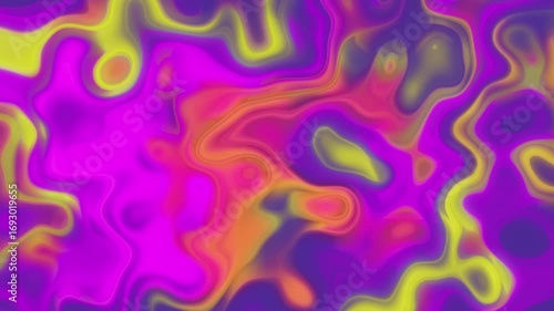 Abstract liquid transition with smooth gradient. Background footage