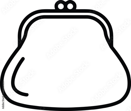 Wallet Line Icon Set – Cash, Credit Cards, Digital & Mobile Wallet, Money, Security & Payment Icons for Web & Mobile, Vector illustration