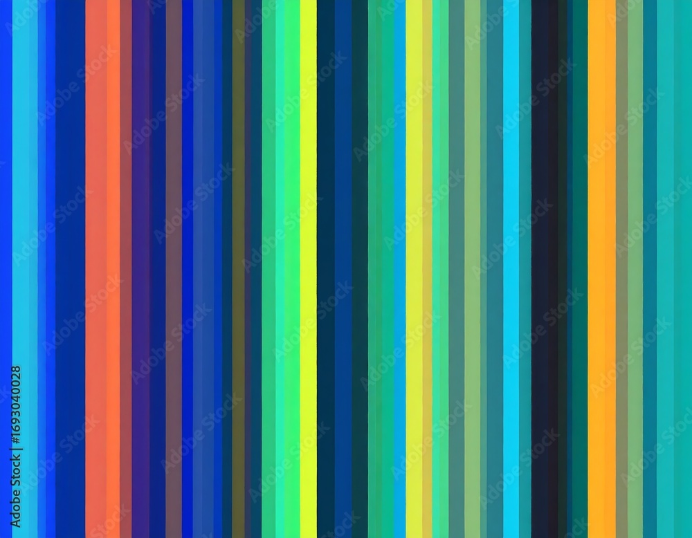 Obraz premium Vibrant vertical stripes of soft, blended colors