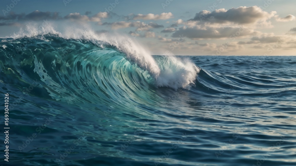 Fototapeta premium wave of the sea
