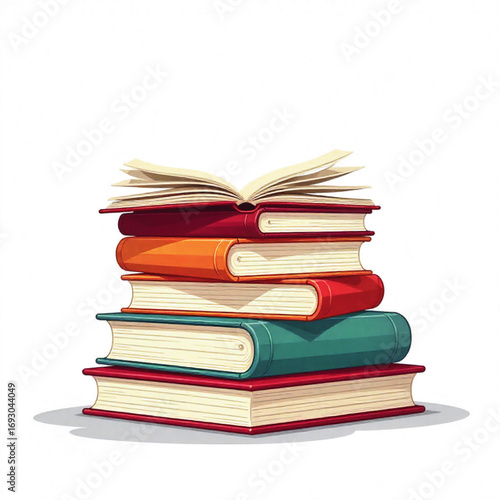 pile of books