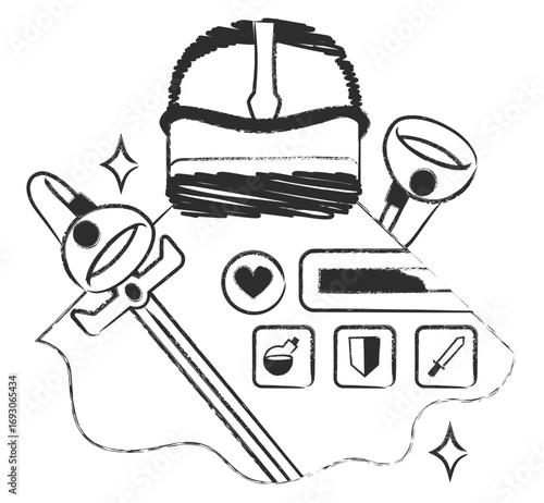 Virtual reality gaming setup
