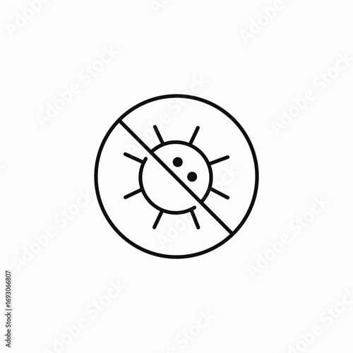 anti virus sign icon sign vector