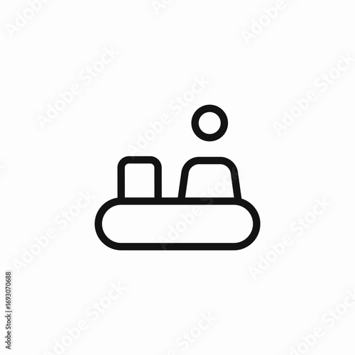 two people talking icon sign vector