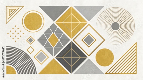 Dynamic geometric patterns showcase creative studio graphic art modern design aesthetic composition contemporary