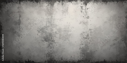 Vintage grey concrete wall texture with an aged, rough surface, perfect for an old grunge background design