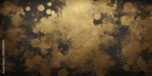 A dark, textured background with a vintage paper feel and a grungy, aged patina