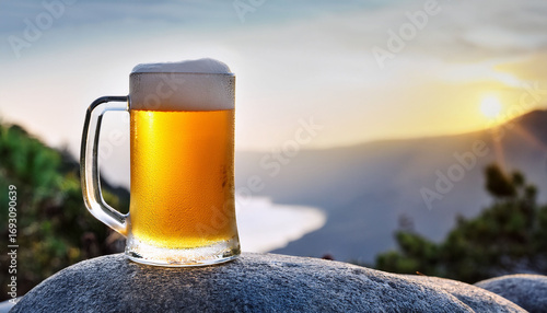 Skol Beer On Aq Grey Rock Outdoors