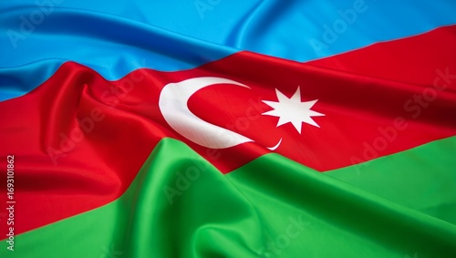 Azerbaijan national flag