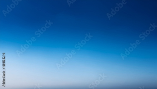 calming gradient transition from sky to midnight blue with a smooth and soft fade