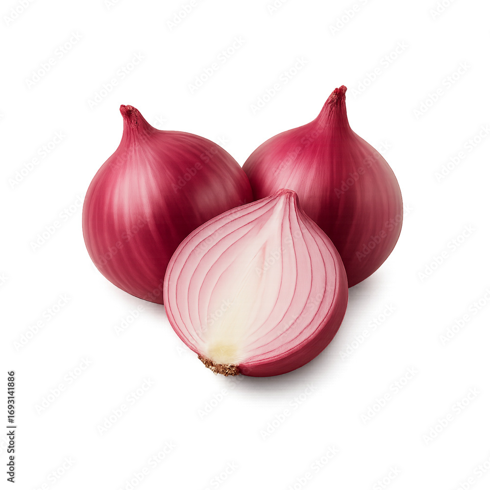 Fototapeta premium onions (PNG) Transparant Background
