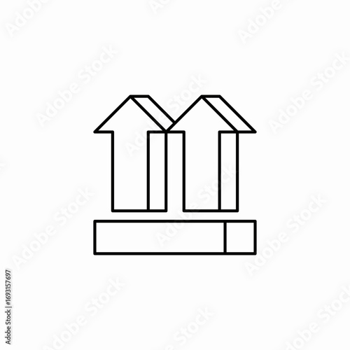 delivery logistic icon sign vector