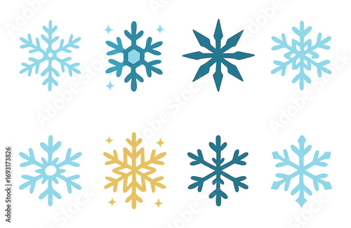 Weather silhouette icon set. featuring snowflake, raindrop, cloud, sun, wind, umbrella, and lightning symbols.