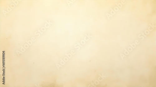 Aged Light Beige Paper Texture Background with Subtle Grain. Vintage Parchment Style for Retro Designs, Empty Copy Space, and Antique Projects.