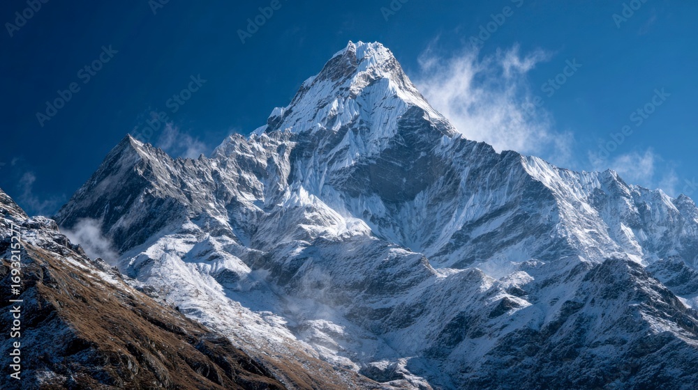Fototapeta premium Majestic mountain peak