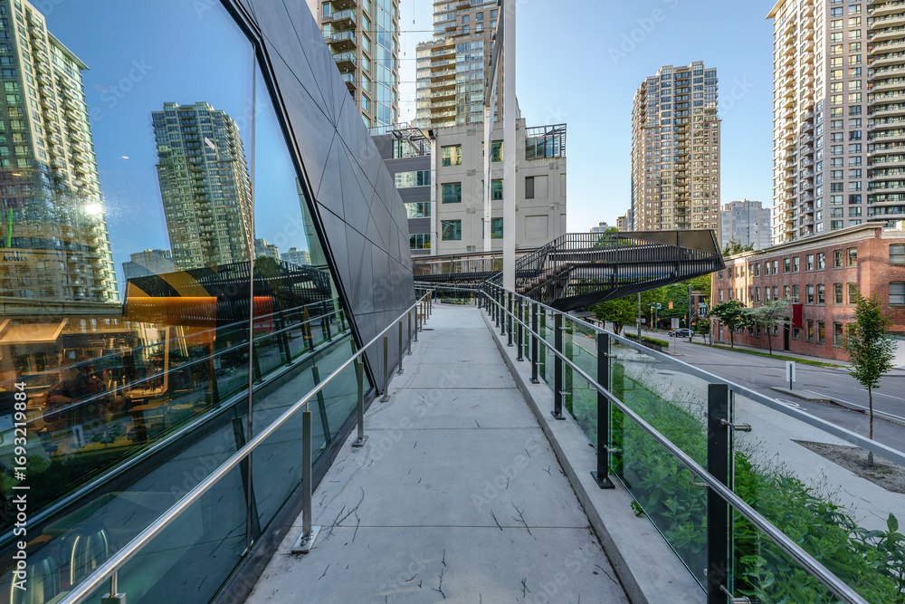 Fototapeta premium Photo of Rainbow Park in Downtown Vancouver, BC, Canada
