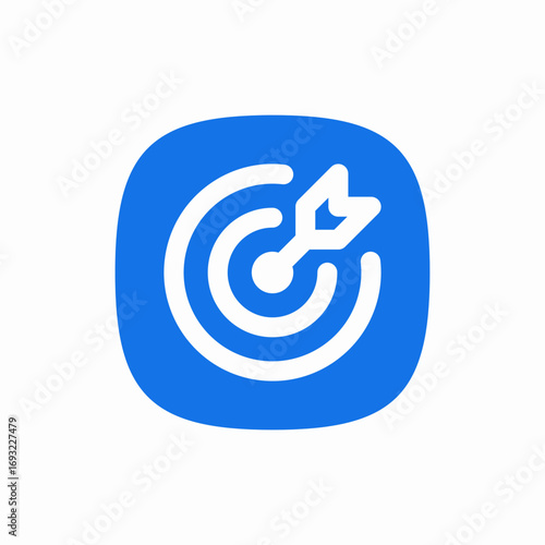 goal shoot aim target darts icon sign vector