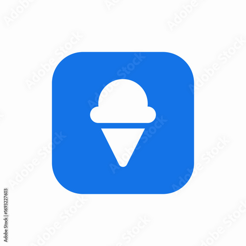 ice cream icon sign vector