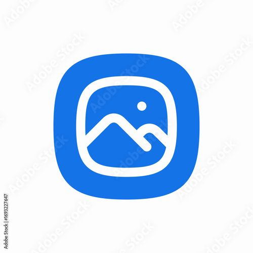 image photo icon sign vector