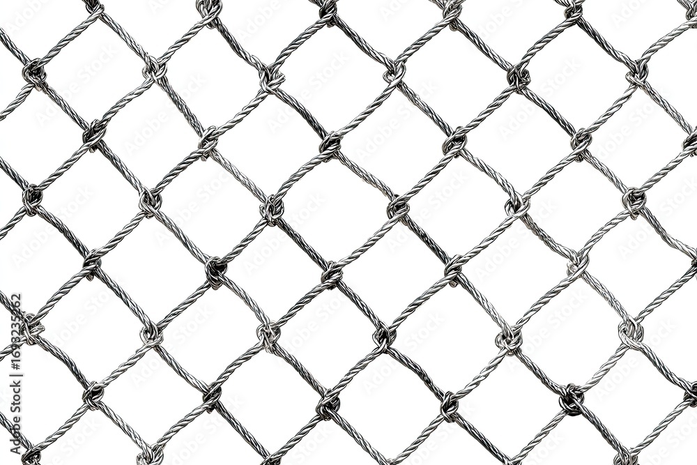 Fototapeta premium Close-up of a fishing net