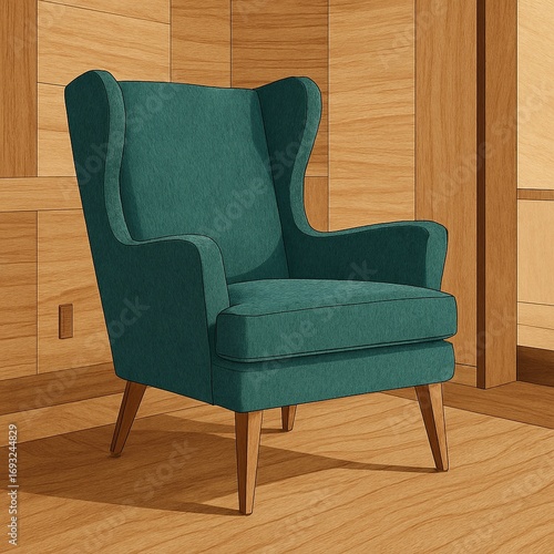 Elegant Wingback Chairs Collection