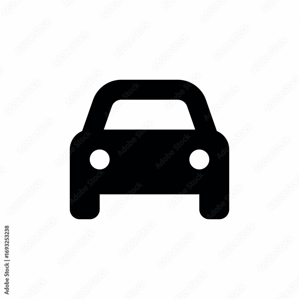Obraz premium car vehicle icon sign vector