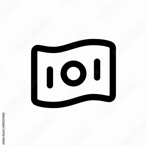 money cash icon sign vector