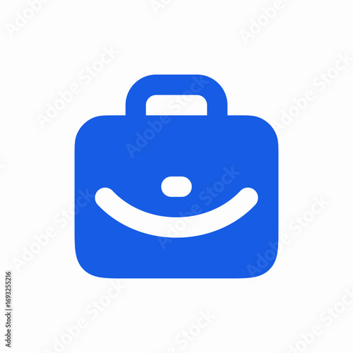 portfolio briefcase icon sign vector