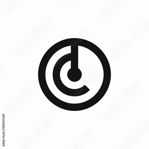 radar navigation icon sign vector