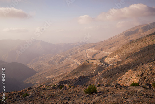 Jabel Jais mountain, Early Morning , Fujairah, United Arab Emirates.