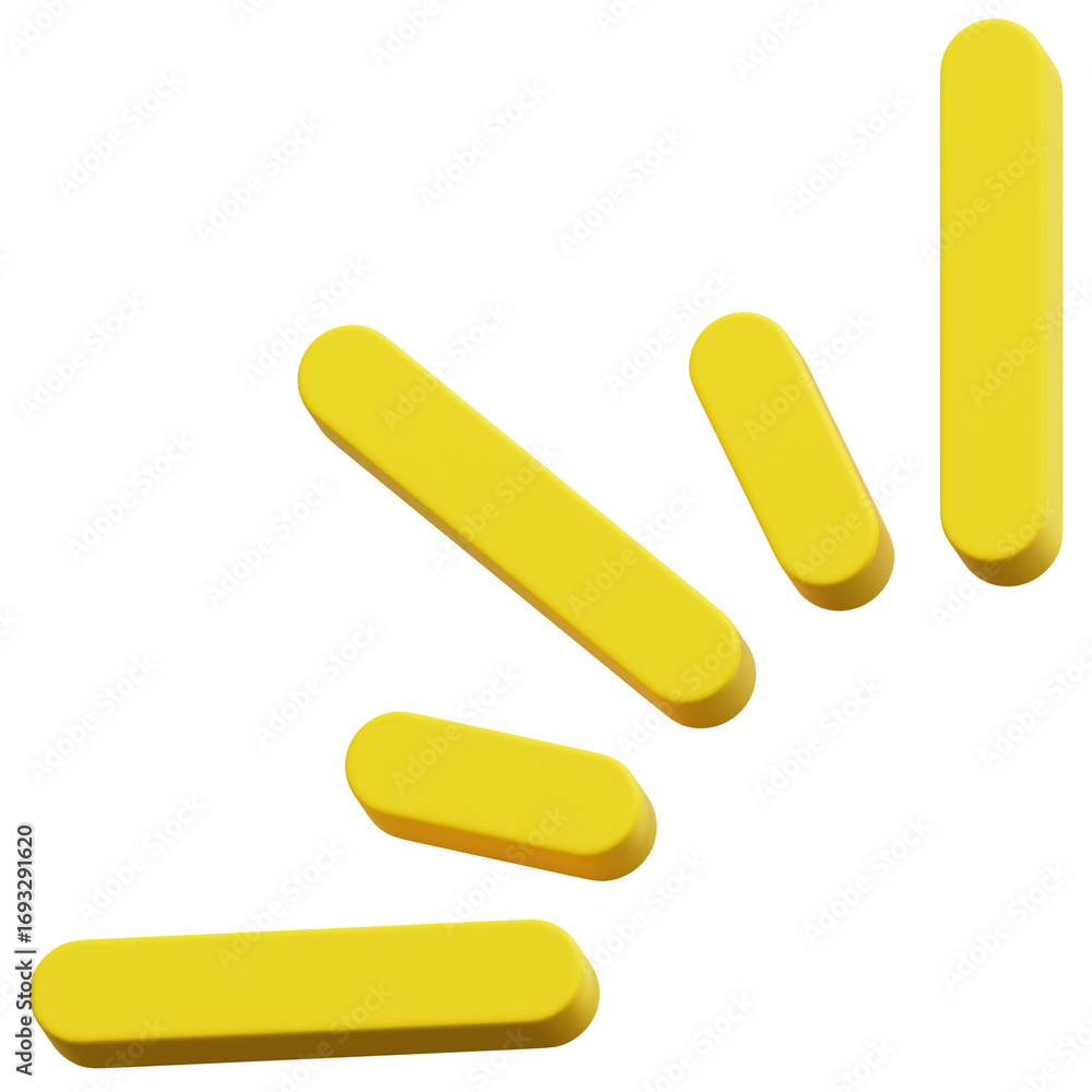 3D Light Beam Icon